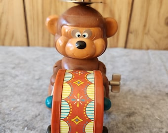 Alps Monkey Hitting Cymbals Wind up Vintage Toy - Etsy