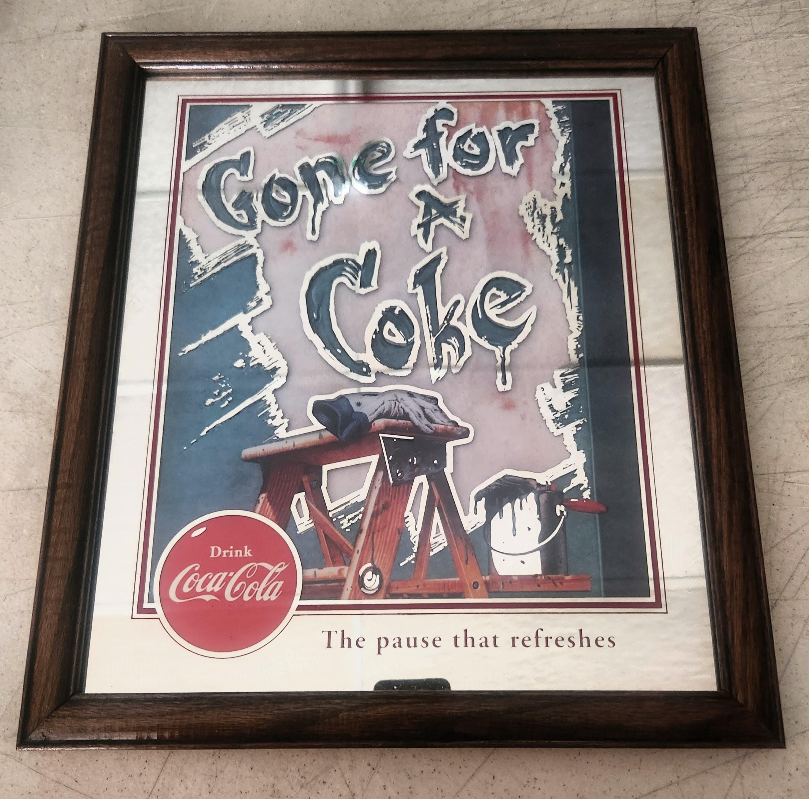 Vintage Coca Cola Mirror Sign - Etsy