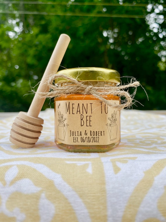 Honey Jar Wedding Favors Wedding Favors for Guests Bridal Etsy