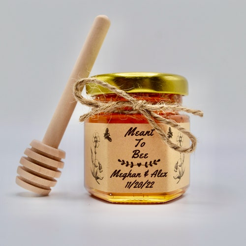 Honey Jar Wedding Favors Wedding Favors for Guests Bridal Etsy