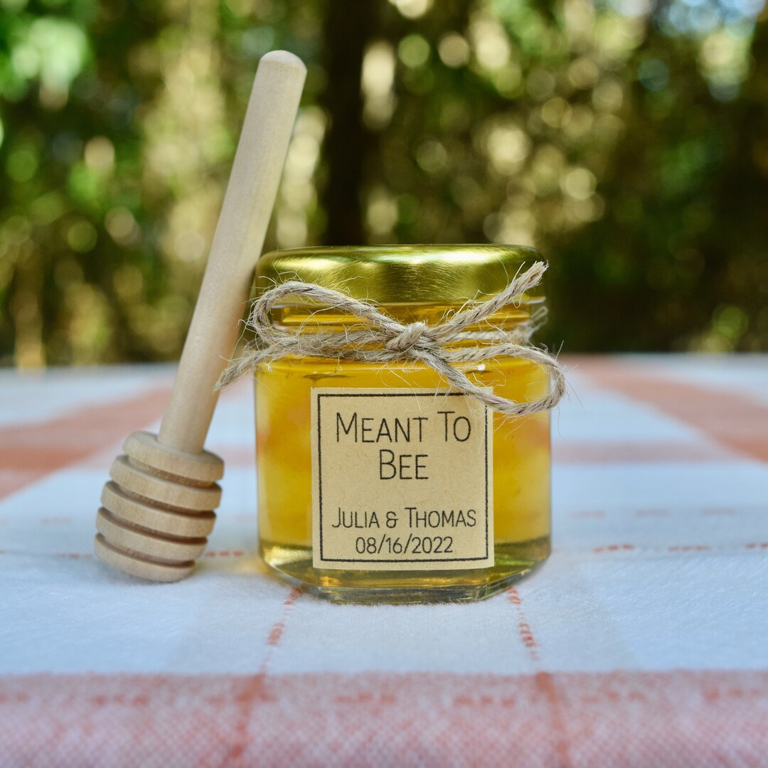 Honey Jar Wedding Favors Wedding Favors for Guests Bridal Shower Favors Baby Shower Favor