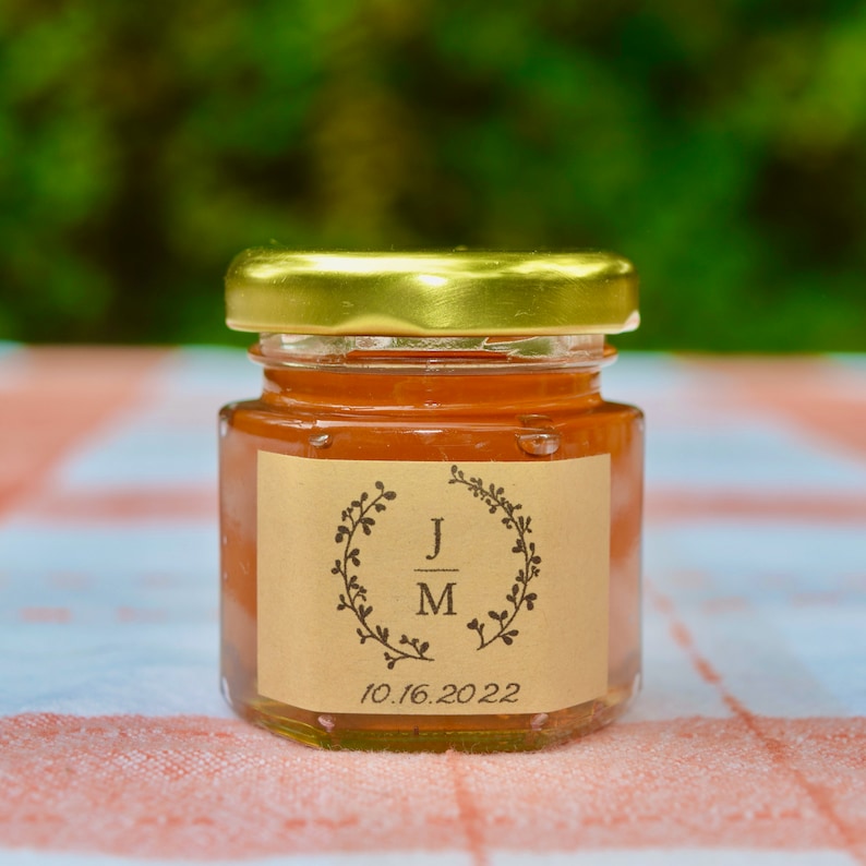 Honey Jar Wedding Favors Mini Honey Jar Party Favors Etsy
