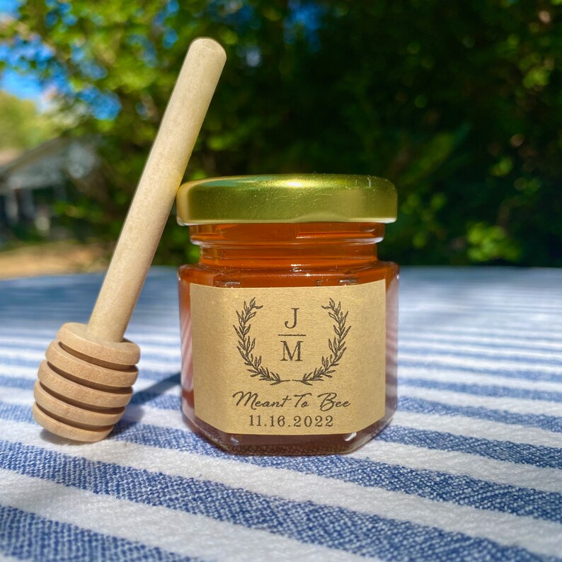 Honey Jar Wedding Favors Wedding Favors for Guests Bridal Etsy