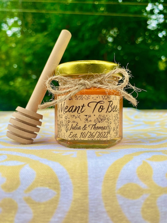 Honey Jar Wedding Favors Wedding Favors for Guests Bridal Etsy