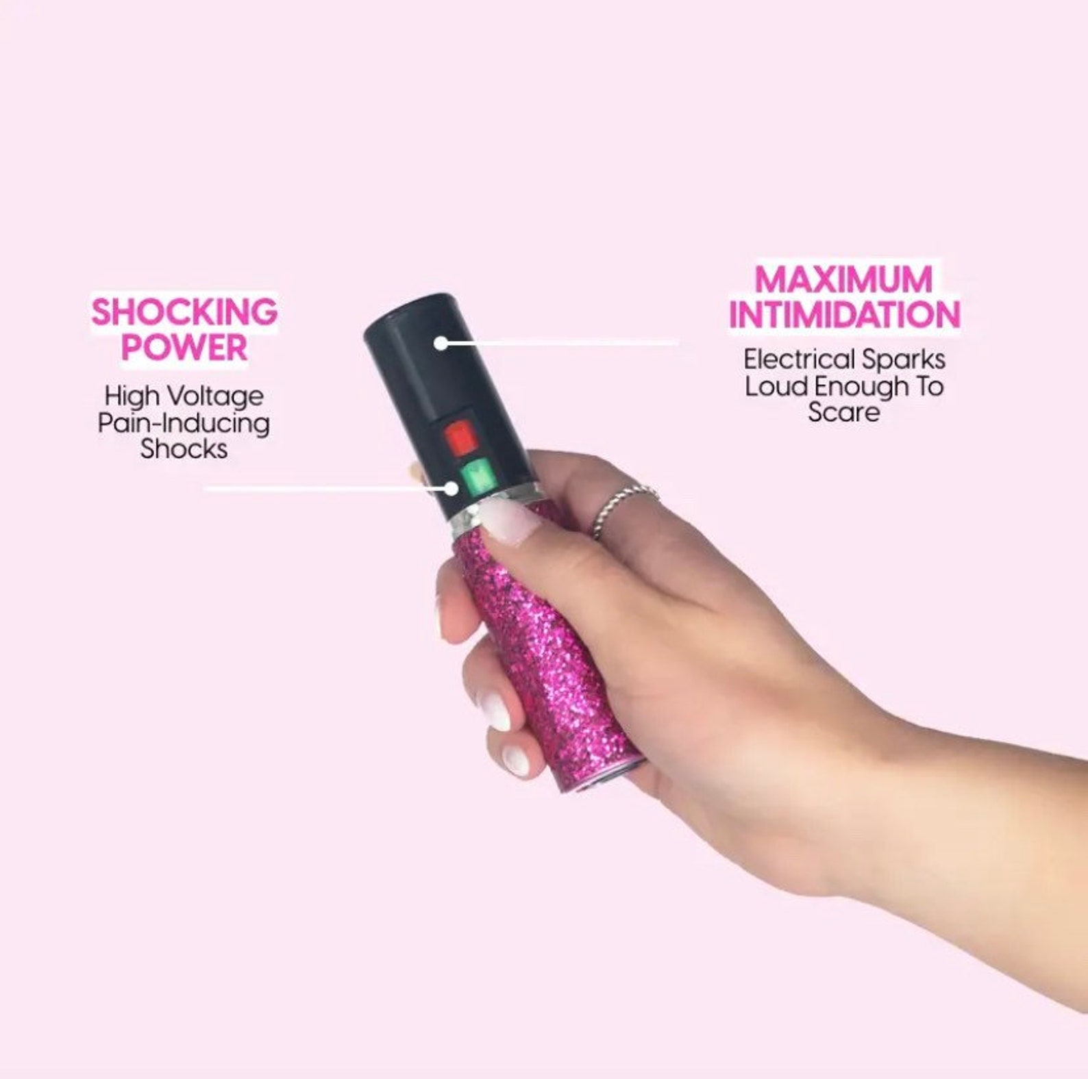 Women Blinged Lipstick Safety Taser Self Defense Etsy Canada