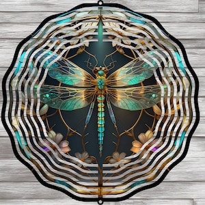 Dragonfly Wind Spinner
