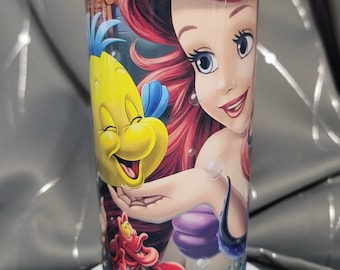 Mermaid inspired tumbler