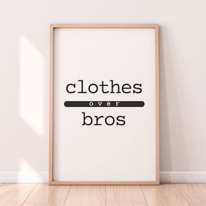 One Tree Hill Poster, Clothes Over Bros Logo, Printable Wall Art, Digital Download, One Tree Hill Fan Gift, Brooke Davis One Tree Hill