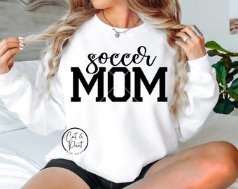 Soccer SVG, Soccer PNG, Soccer Mom SvG, Soccer Mom Png, Soccer Mom Cutout SVG Instant Download, Cricut Cut Files, Silhouette Cut File
