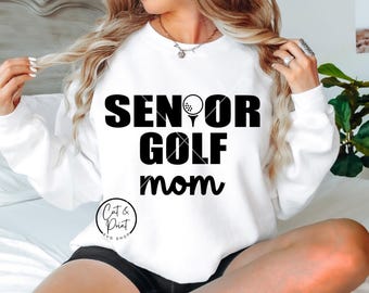Senior Golf Mom SVG, Senior Golf Mom PNG, Golf SvG, Golf Png, SVG Instant Download, Golfing Digital, Uv Dtf File