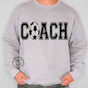 Soccer SVG, Soccer PNG, Soccer Coach SvG, Soccer Coach Png, Soccer Coach Cutout SVG Instant Download, Cricut Cut Files, Silhouette Cut File