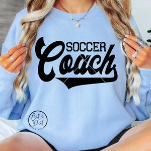 Soccer SVG, Soccer PNG, Soccer Coach SvG, Soccer Coach Png, Soccer Coach Cutout SVG Instant Download, Cricut Cut Files, Silhouette Cut File