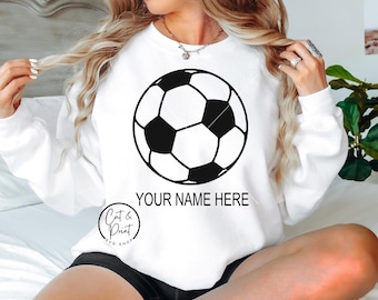 Fußball SVG, Fußball PNG, Fußball SvG, Fußball Png, fügen Sie Ihren eigenen Namen SVG Sofortiger Download, Cricut Schnitt Dateien, Silhouette Schnitt Datei