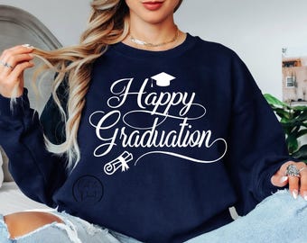 Graduation SVG, Graduation PNG, Happy Graduation SvG, Happy Graduation PNG, Instant Download, Cricut Cut File, Silhouette Cut File, UvDtf