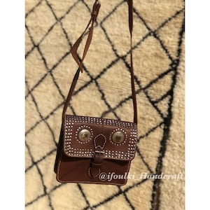 leather small purse | minimalist leather bag | Leather satchel | womens leather purse | leather pouch | Bohemian Purse | handmade purse