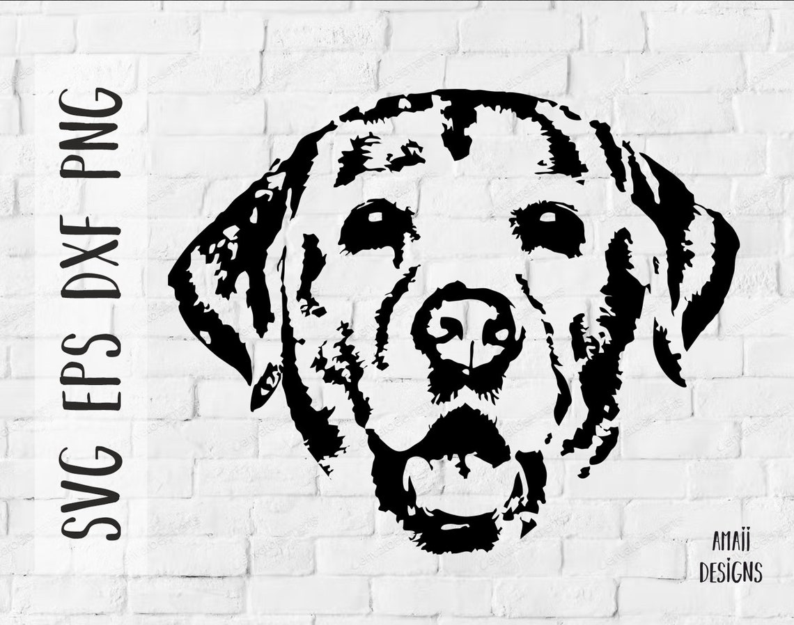Happy Labrador SVG Animal Digital Vector Download Files for - Etsy