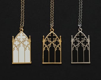 アーチエナメルネックレスペンダント
