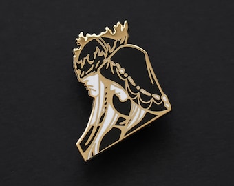 Twin princes enamel pin