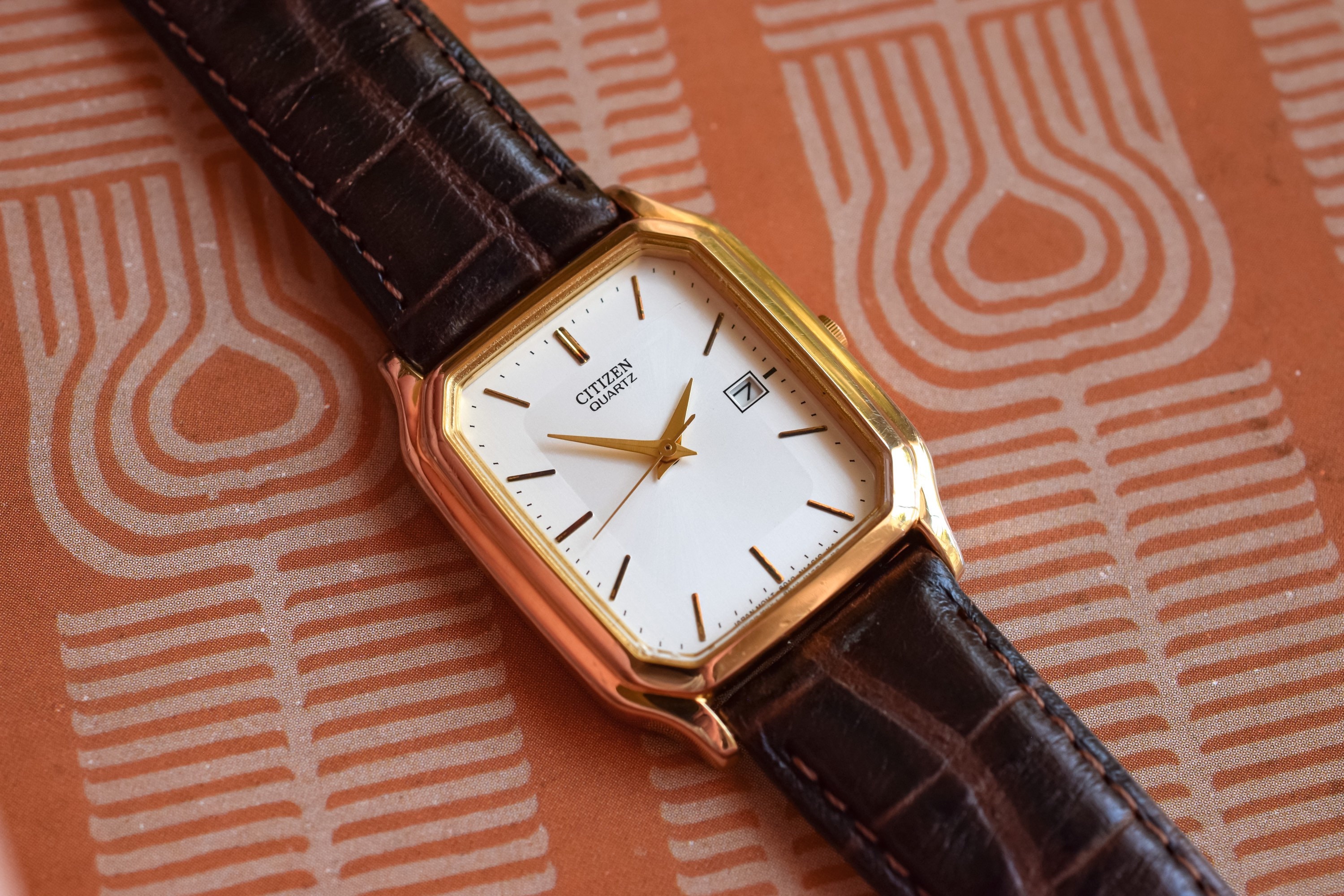 Citizen anni 80 best sale dorato