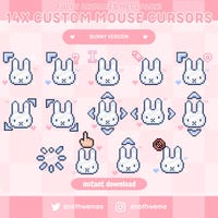 15 Chiikawa Themed Mouse Cursor Packs Windows Only Cute Mouse 