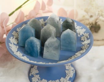 Aquamarine points, Aquamarine Gemstone (Self-Standing)