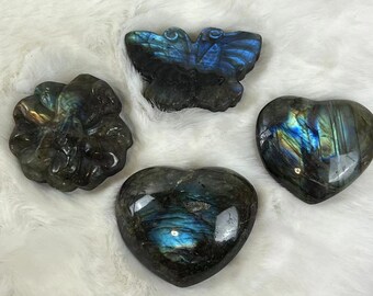 Labradorite, Labradorite Tumble Rocks, high quality, heart, butterfly, dragon, Crystal Tumble Rocks