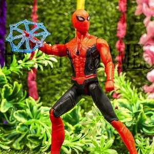 Marvel Superhero Fancy Spider Man Action Figure Model Toy 18cm