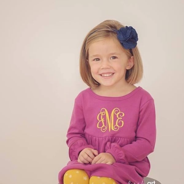 Girls Blank Dresses for Embroidery Etsy