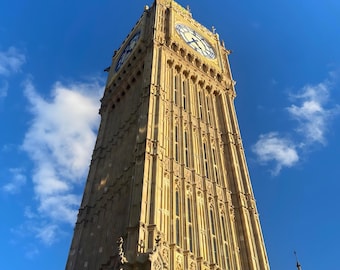 Big Ben de Londres: Arquitectura atemporal (impresión/descarga digital)