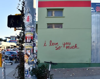 Austin “I Love You So Much” Mural Photo Set – Digital Download Prints, Texas Wall Art