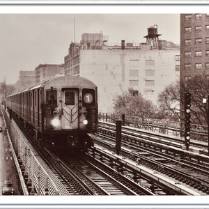 New York City Subway Station | Harlem, NYC 125th Street 1 Line | Digital Wall Art