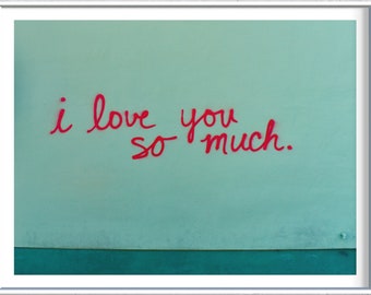 MADO So Much Love poster | Finnish Design Shop