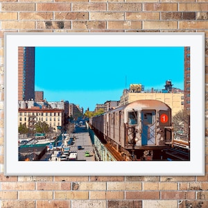 New York City Subway Station | Harlem - NYC, 125th Street 1 Line | Photo Illustration Special Effect