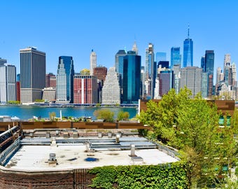 Downtown Brooklyn Photography Print – New York City Wall Art – NYC Architecture Digital Download