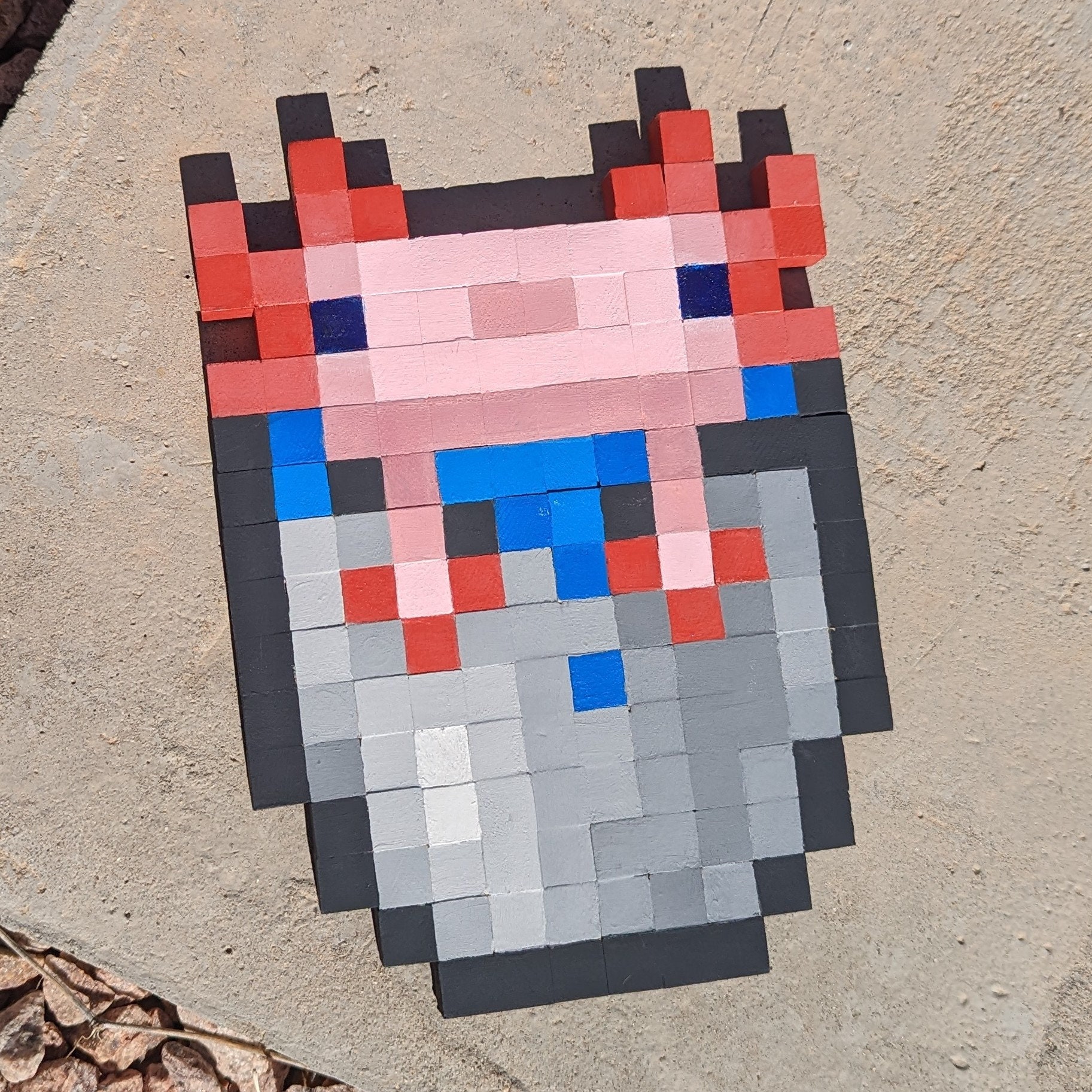 Axolotl banner minecraft tutorial