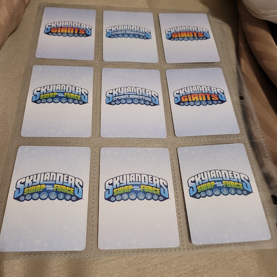 Mix Misc Lot of 9 Skylanders Giants Set Collectible Cards Selling All 9 Together in This Clear Plastic Holder #3 - Etsy Mix Misc Lot of 9 Skylanders Giants Set Collectible Cards Selling All 9 Together in This Clear Plastic Holder #3 - Etsy