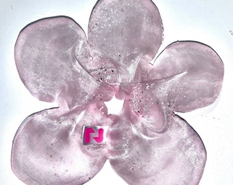 The Crystal flower scrunchie