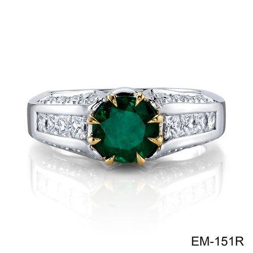 Emerald Tree Ring Emerald Ring Emerald Branch Ring Adjustable Etsy