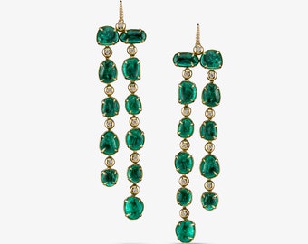 Colombian Emerald Earrings