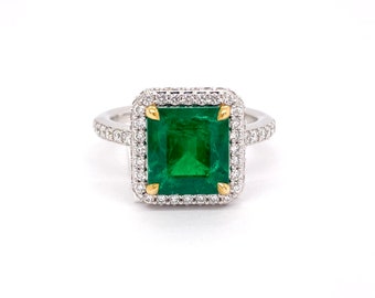 Colombian Emerald Ring