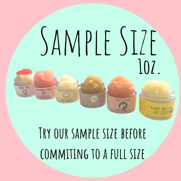 Body Scrub Container Etsy