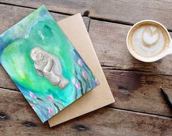 Je bent de beste MAMAtee - Moederdag wenskaarten, Single of Packs of Cards, I Love You Card, Pun Card voor mama, Punny Greeting Cards