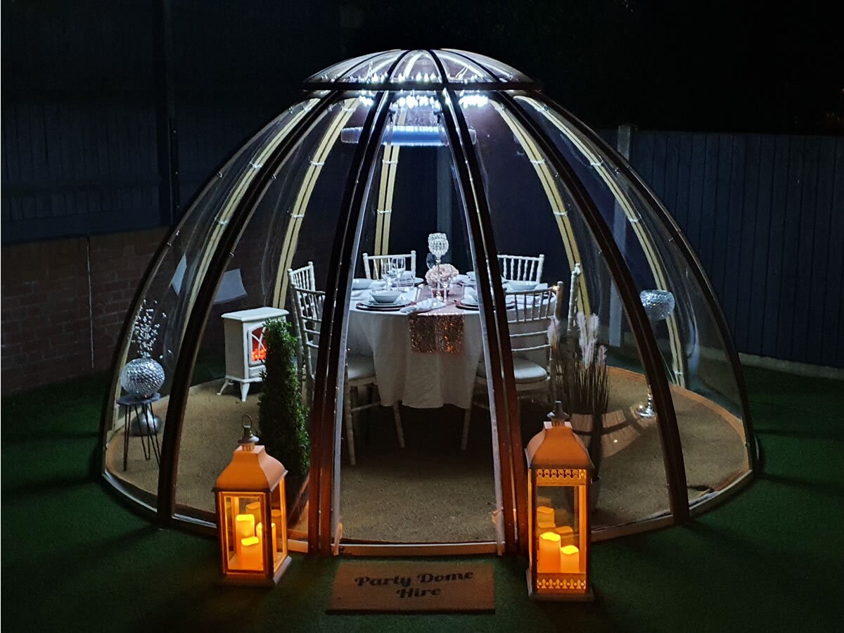 Party Dome Hire & Dining Pod Igloo Hire West Midlands UK Etsy