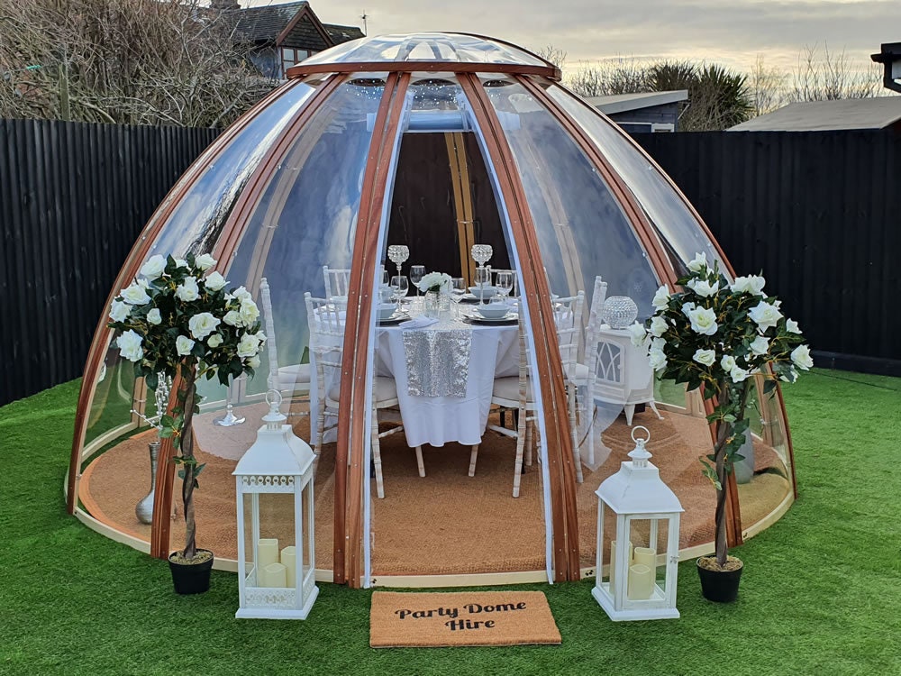 Party Dome Hire & Dining Pod Igloo Hire West Midlands UK Etsy
