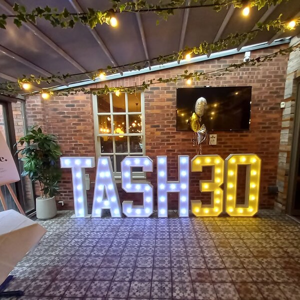 Light up Letters - Etsy UK