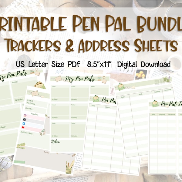 Pen Pal Kit - Etsy