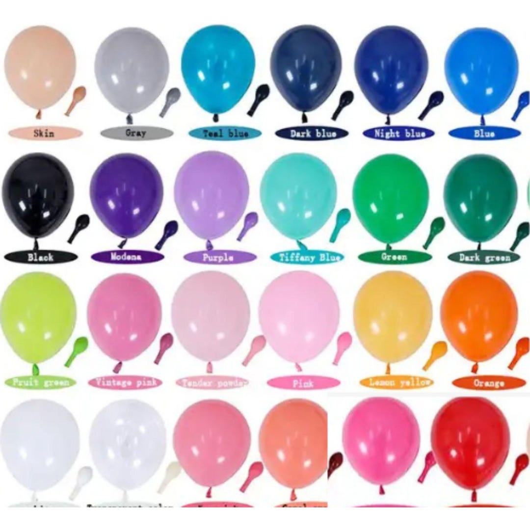 10-50 Multi Balloons 10