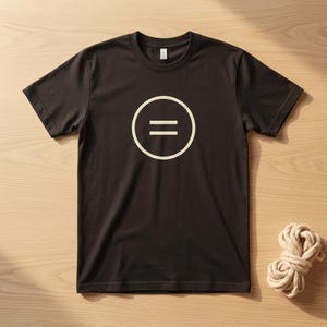 LGBTQ Tシャツ | クィアシャツ | アメリカンアパレル 50/50 | ユニセックス | 平等シンボルTシャツ | ゲイ | レズビアン | トランス | ノンバイナリー | 衣料品