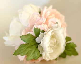 White Peony Cake Topper | Flower Cake Topper | Wedding Cake Topper | Birthday Cake Topper | Baby Shower | Bridal Shower