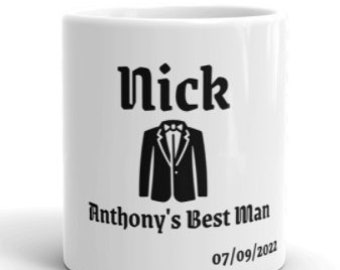 Custom Groomsmen Mug